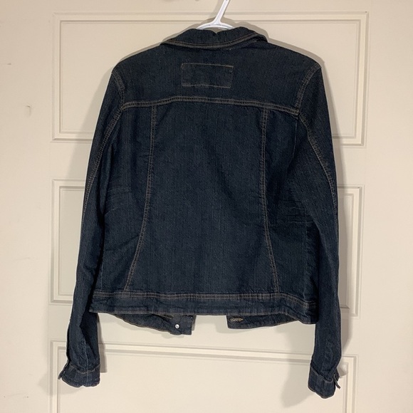 Vintage Cotton Ginny Women’s Jean Denim Jacket Size Small - Picture 3 of 7